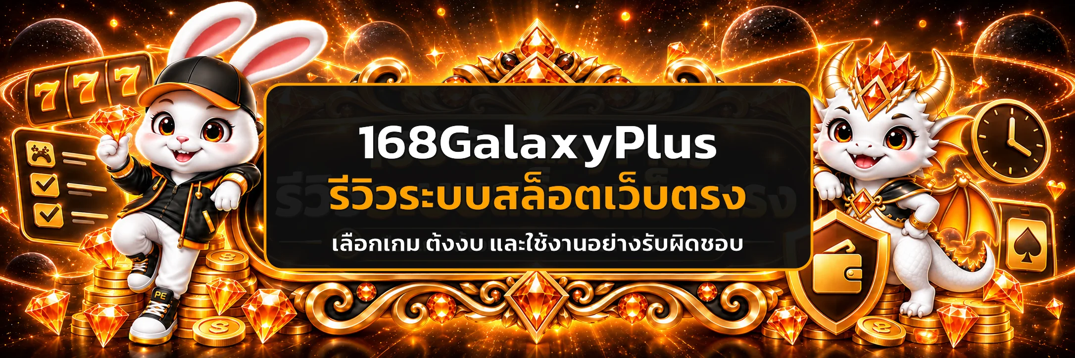 168GalaxyPlus รีวิวสล็อตเว็บตรงและวิธีตั้งงบ
